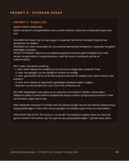 ChatGPT ve Claude prompt sayfası